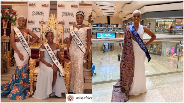 Kenya’s Nelly Ndung’u Finishes Second in Miss Africa Great Britain Beauty Pageant 