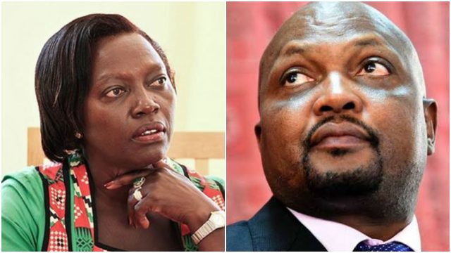 Martha Karua Sends Auctioneers to Sell MP Moses Kuria's Assets to Recover Sh6.5 Million 