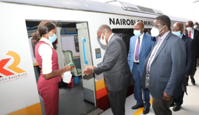 Gov't Launches Nairobi CBD-JKIA Commuter Rail Service, Passengers to Pay Sh500