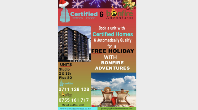 Certified Homes Ltd Free Christmas and New Year Holiday Gifts 