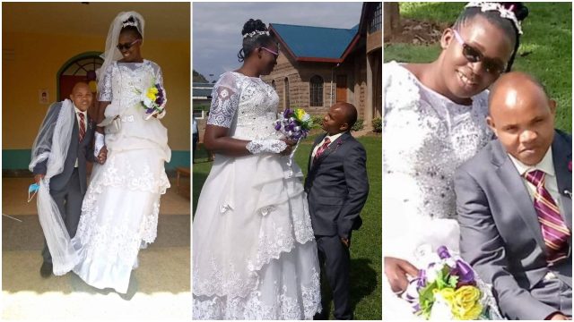 Kenyan Couple with Huge Difference in Height Speaks Out After Viral Wedding Photos