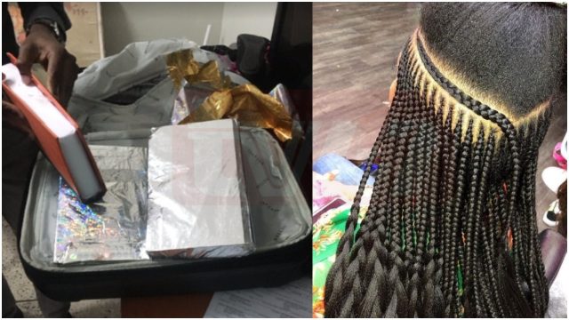 Meth and Cocaine Disguised as Books and Hair Braids Seized at JKIA