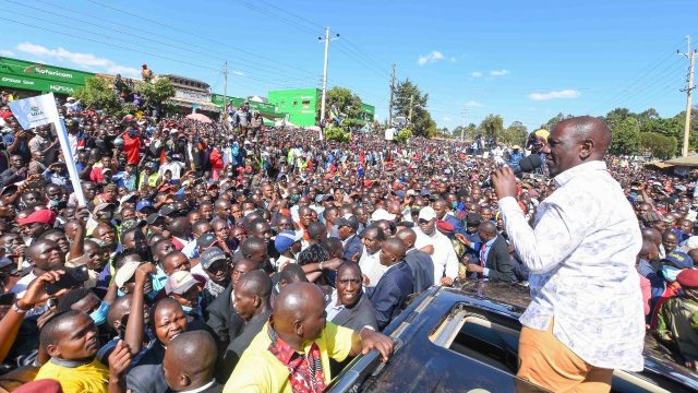 Ruto Alleges Plot to Stop Him from Ascending to Power 