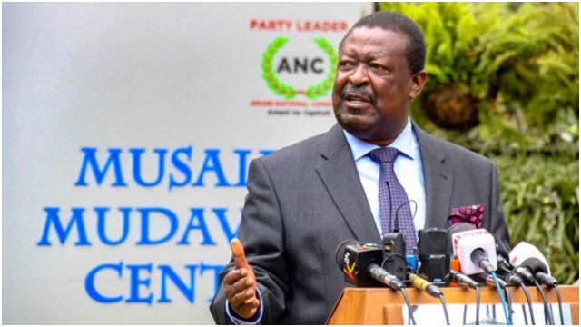 Mudavadi Denies Being Uhuru's Presidential 'Project' in 2022 