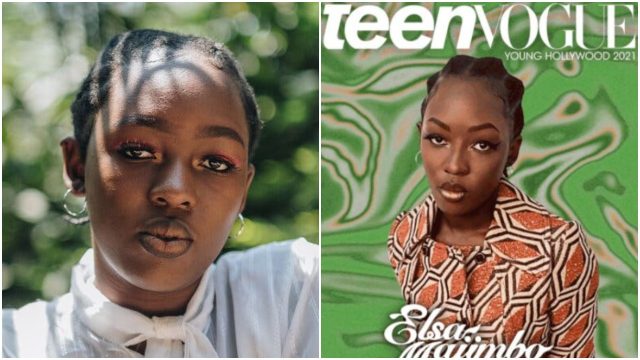 Kenyan Comedian Elsa Majimbo Graces the Cover of the Popular US-Based Teen Vogue Magazine