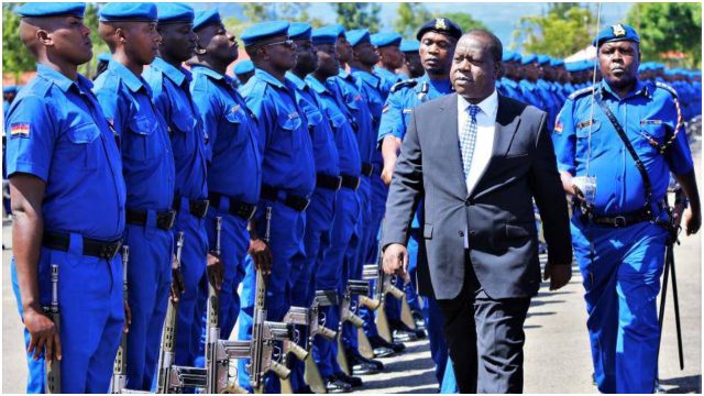 Matiang’i Proposes Academic Qualifications for Police Recruits Raised from D+