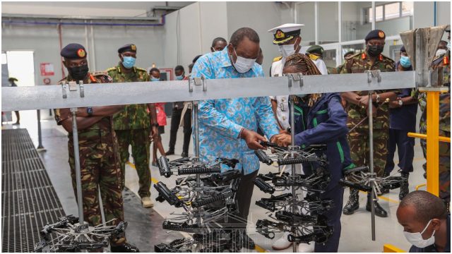 President Uhuru Opens Sh4 Billion Government Weaponry Factory in Ruiru