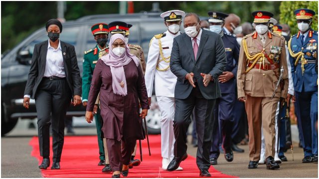 Tanzania President Samia Suluhu Arrives in Kenya for Two-Day State Visit 