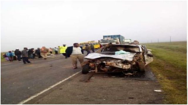 Three Headteachers Killed in a Grisly Road Crash Along Nyeri-Nyahururu Road