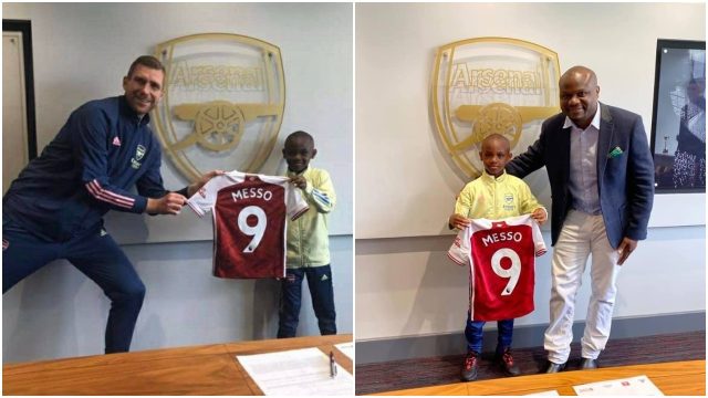 Kenyan Wonderkid Leo Messo Joins the Prestigious Arsenal Academy