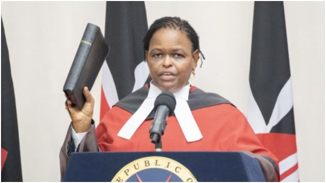 Martha Koome Sworn in as Kenya's First Female Chief Justice 