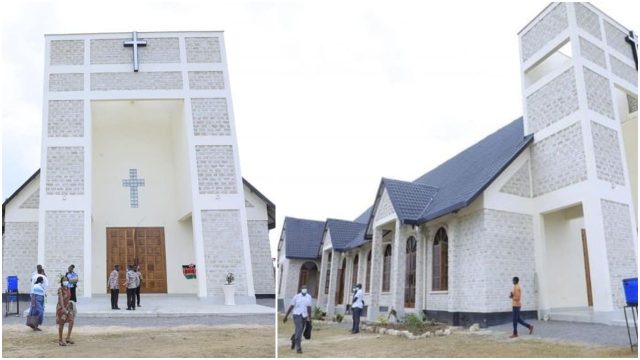 Former Chief of Defense Forces Samson Mwathethe Builds Multi-Million-Shilling Church in Kilifi