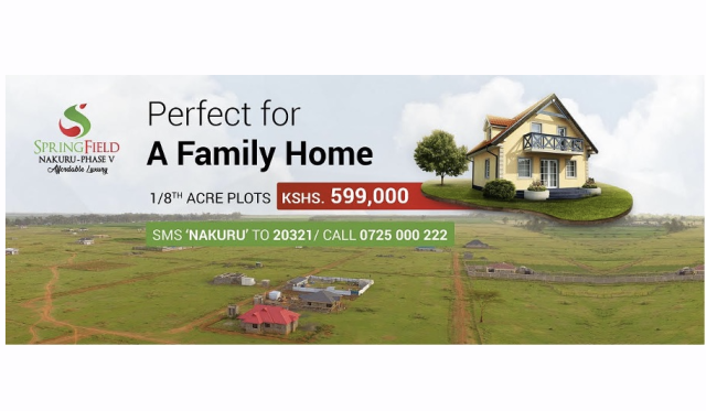 Investment Opportunity: Springfield Nakuru Phase V