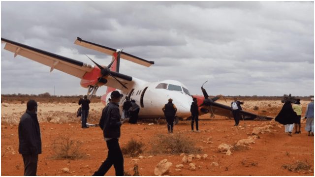 Skyward Express Plane Carrying 40 People Crash-Lands Near Kenya-Somalia Border, All Occupants Safe