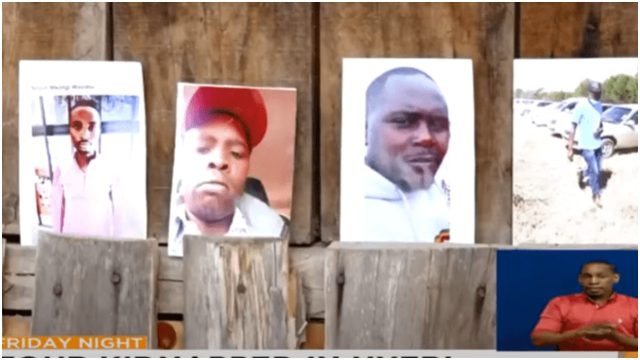 Nyeri Family in Distress as Businessman, His Two Cousins and Employee are Kidnapped 