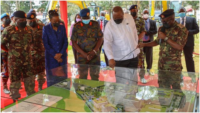 Uhuru Launches Construction of 700-Bed Capacity Military Hospital in Nairobi 