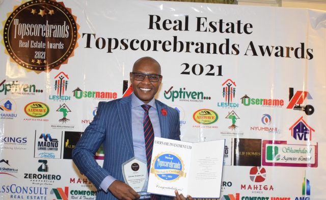 Username Investments Crowned the Most Impactful Kenyan Real Estate Company of the Year