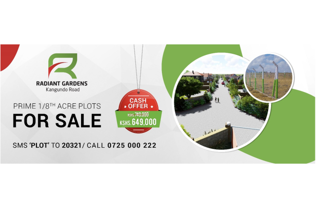 Plots for Sale: Radiant Gardens Kangundo Road 