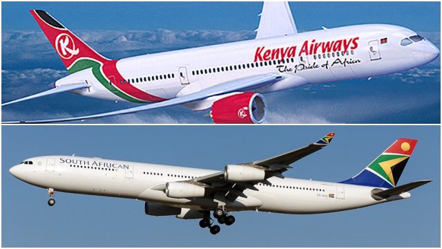 Kenya Airways and South African Airlines Sign Deal to Form a Pan-African Airline