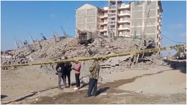 Nine-Storey Building Under Construction Collapses in Ruiru 