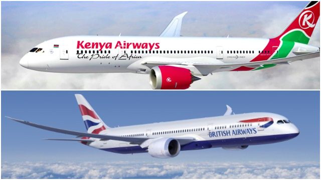 Kenya Airways Signs a New Codeshare Agreement with British Airways 