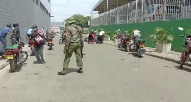 Gunfire in Kisumu CBD as Police Foil Attempted Robbery at Equity Bank 