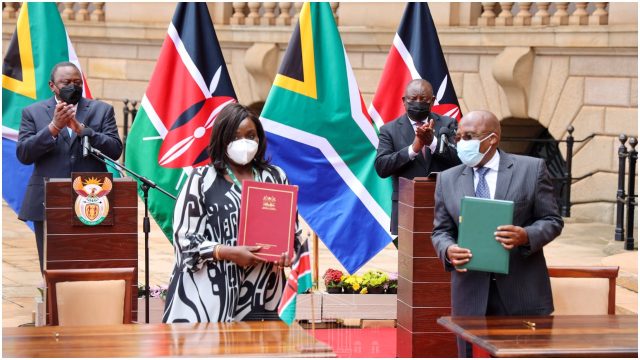 Kenya and South Africa Sign Eight Key Bilateral Agreements 