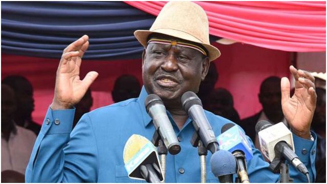 Raila Formally Declares Bid for the Presidency in 2022 