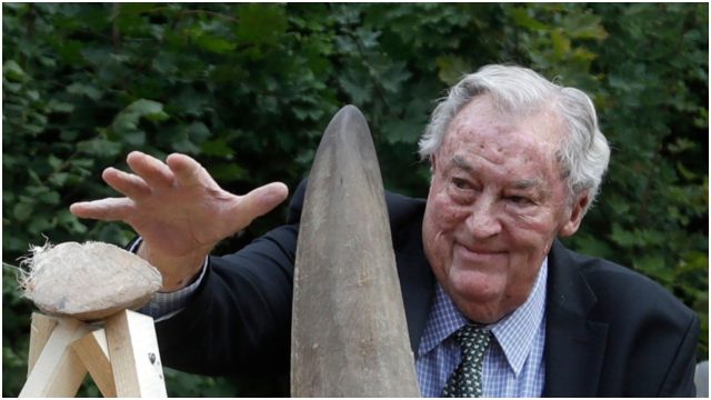 Kenyan Paleoanthropologist Dr. Richard Leakey Buried on a Ridge Along Rift Valley 