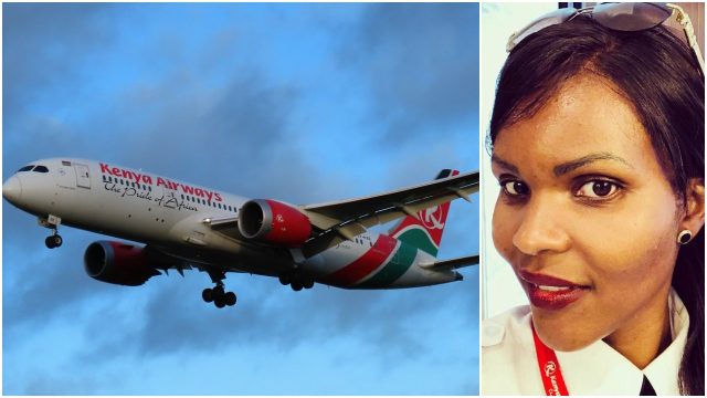 KQ Pilot Ruth Karauri Praised After Skillfully Landing at London's Heathrow Airport Amid Storm Eunice 