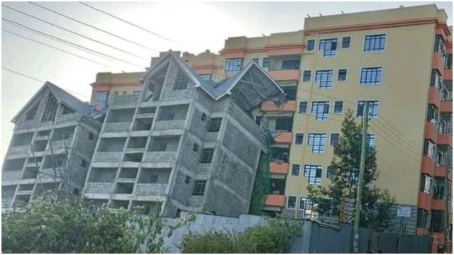 Four-Story Building Under Construction Collapses in Kiambu 