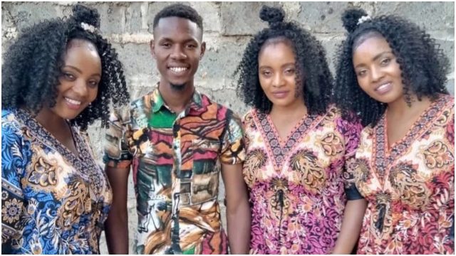 I'll Do a Mass Wedding, Kenyan Man Dating Identical Triplets Says 