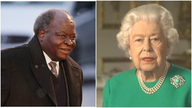 Queen Elizabeth II Mourns Kenya's Third President Mwai Kibaki