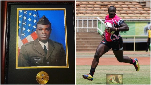 Former Kenyan Rugby Star Horace Otieno Joins the US Army  