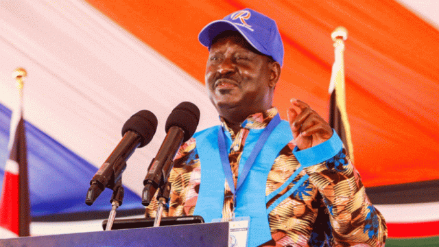 Raila Pledges to Free All Petty Offenders and Go After Graft Lords if Elected President 