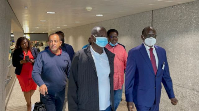 Raila, His Entourage Land in the US Ahead of a Week-Long Tour 