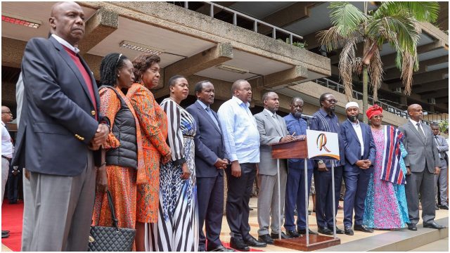 Uhuru Chairs Inaugural Azimio La Umoja-One Kenya Council Meeting 