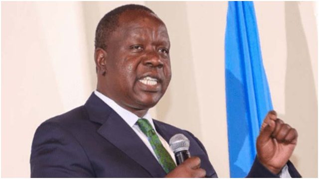 Matiang'i Raises Alarm over High Number of 'Wash Wash' Suspects Seeking Elective Seats 