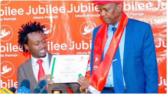 Singer Bahati Finally Gets a Jubilee Party Ticket to Vie for Mathare MP Seat 