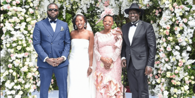 Ruto’s Daughter June and Her Nigerian Husband Celebrate First Marriage Anniversary 