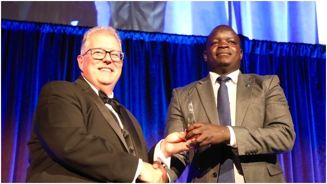  DCI's Child Protection Detective Lawrence Okoth Feted in the US