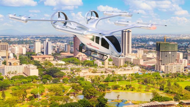 Kenya Airways Signs a Deal to Acquire 40 Flying Electric Taxis from Brazil 