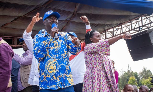  Raila Promises to Retain CS Matiang'i in His Government