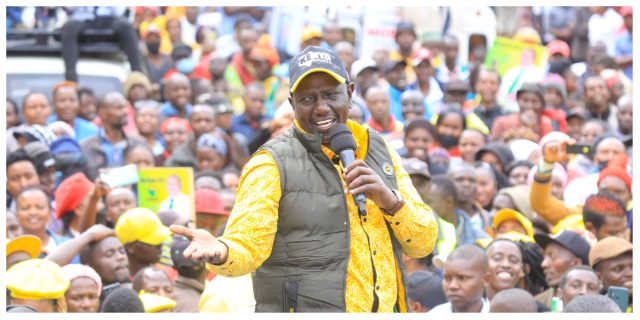 Raila is Being Bankrolled By Covid-19 Billionaires, Ruto Says