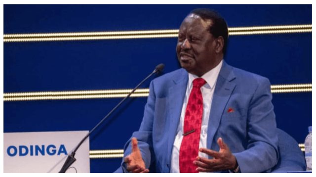 Raila Withdraws from Tuesday’s Presidential Debate