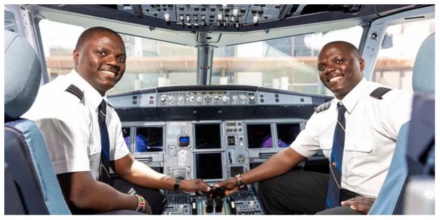 Meet Alex and Alan, Kenyan Identical Twins Working as Pilots for the Same US Airline