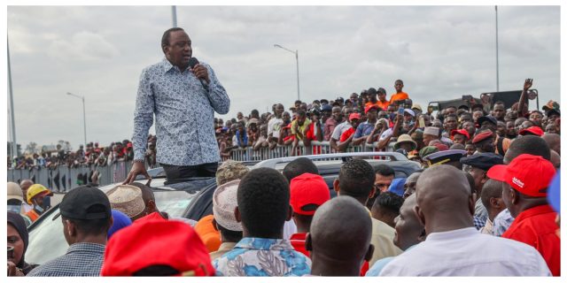 President Uhuru Campaigns for Raila in Mombasa, Says Ruto is a Liar Who Cannot Be Trusted 