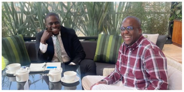 Sakaja, Igathe Meet Up for Coffee After Facing Off in Nairobi Governor Race