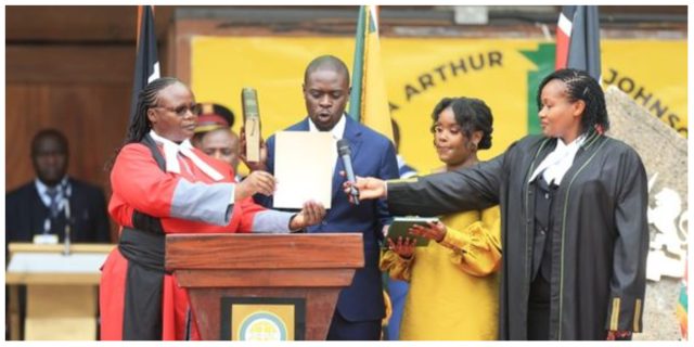 We Will Make Nairobi Work, Sakaja Pledges as He is Sworn in as Nairobi Governor 