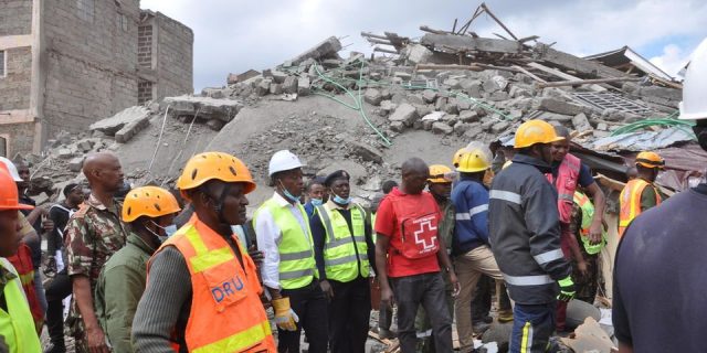 Three People Killed After a Six-Storey Building Collapses in Kiambu Town 